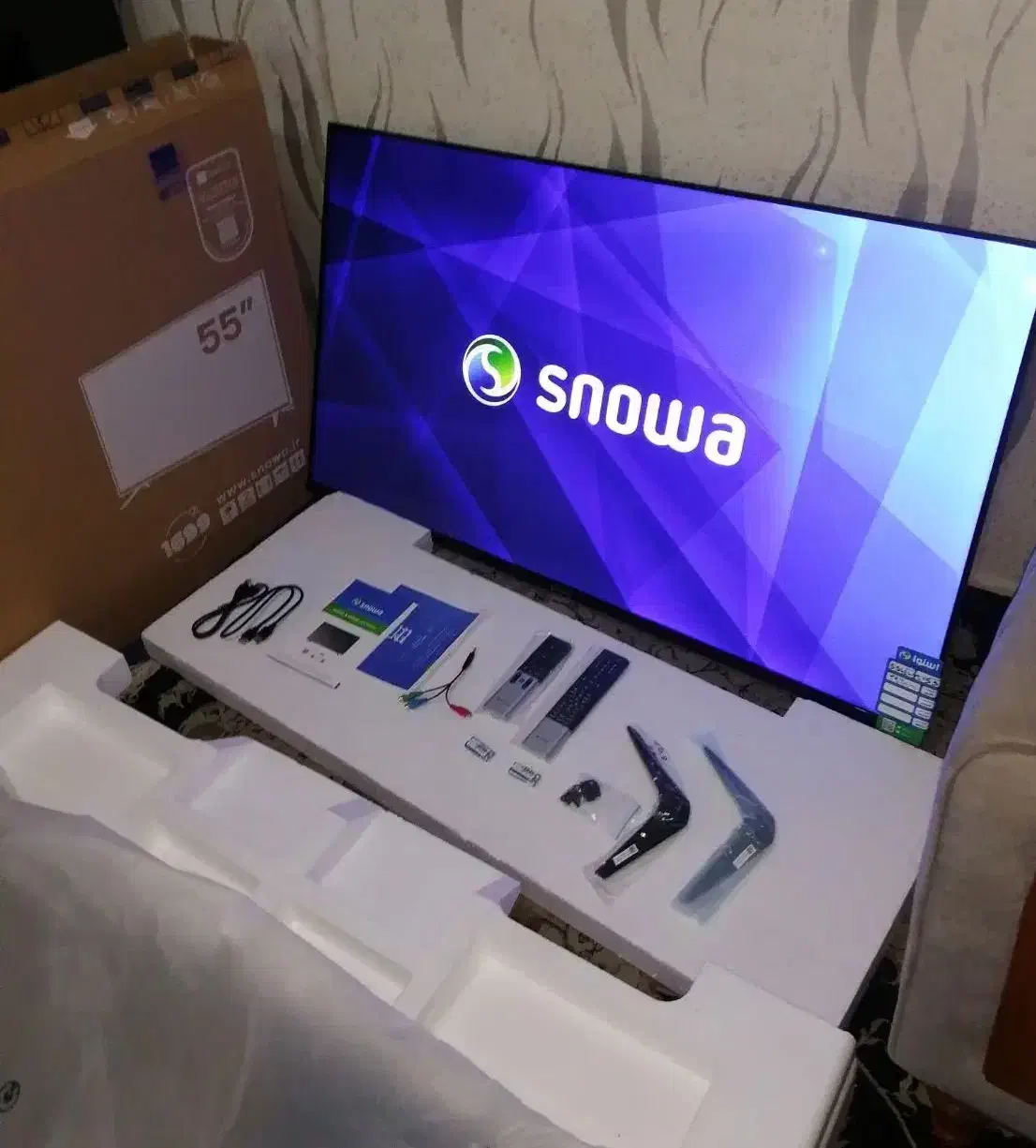 ال ای دی 55 اینچ Snowa هوشمند 4K آکبند|تلویزیون و پروژکتور|اهواز, پردیس دو|دیوار