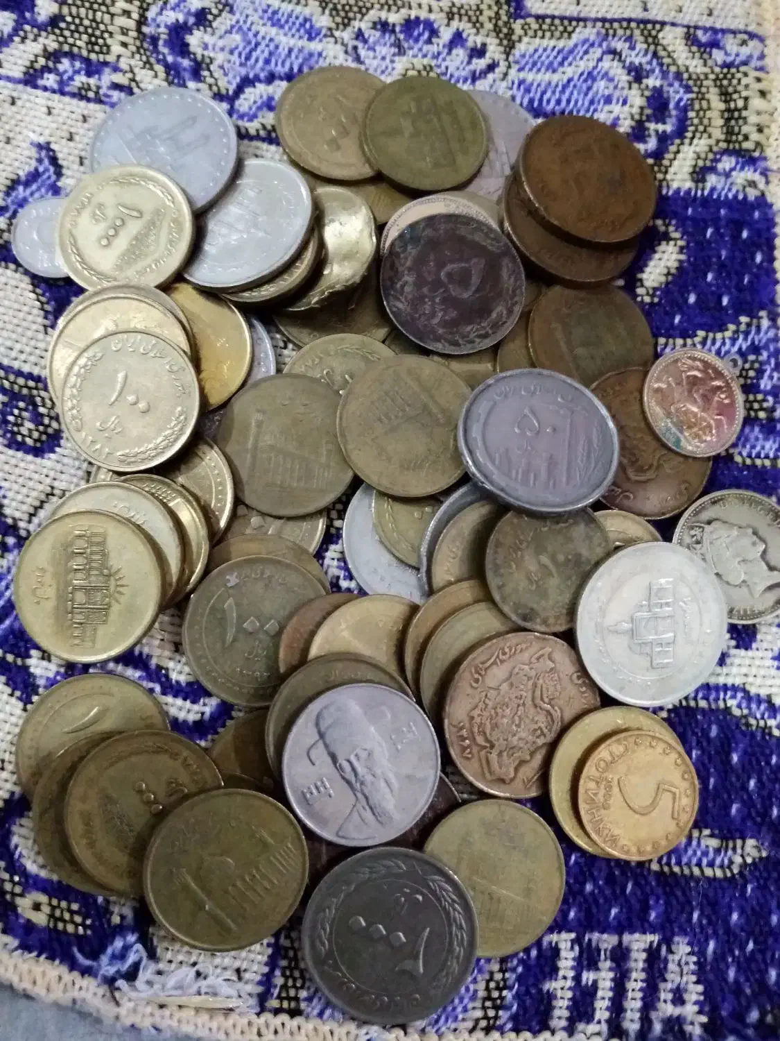 سکه های قدیمی|کلکسیون سکه، تمبر، اسکناس|سنندج, |دیوار