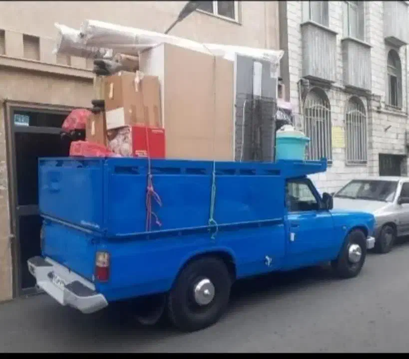 باربری حمل اثاثیه منزل با کارگر نیسان بار|خدمات حمل و نقل|قم, نیروگاه|دیوار