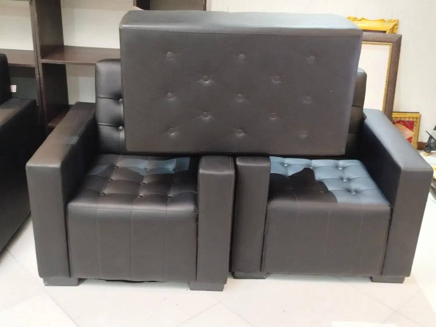 نیم ست مبل اداری با دو جلومبلی|مبلمان اداری|تهران, باغ فیض|دیوار