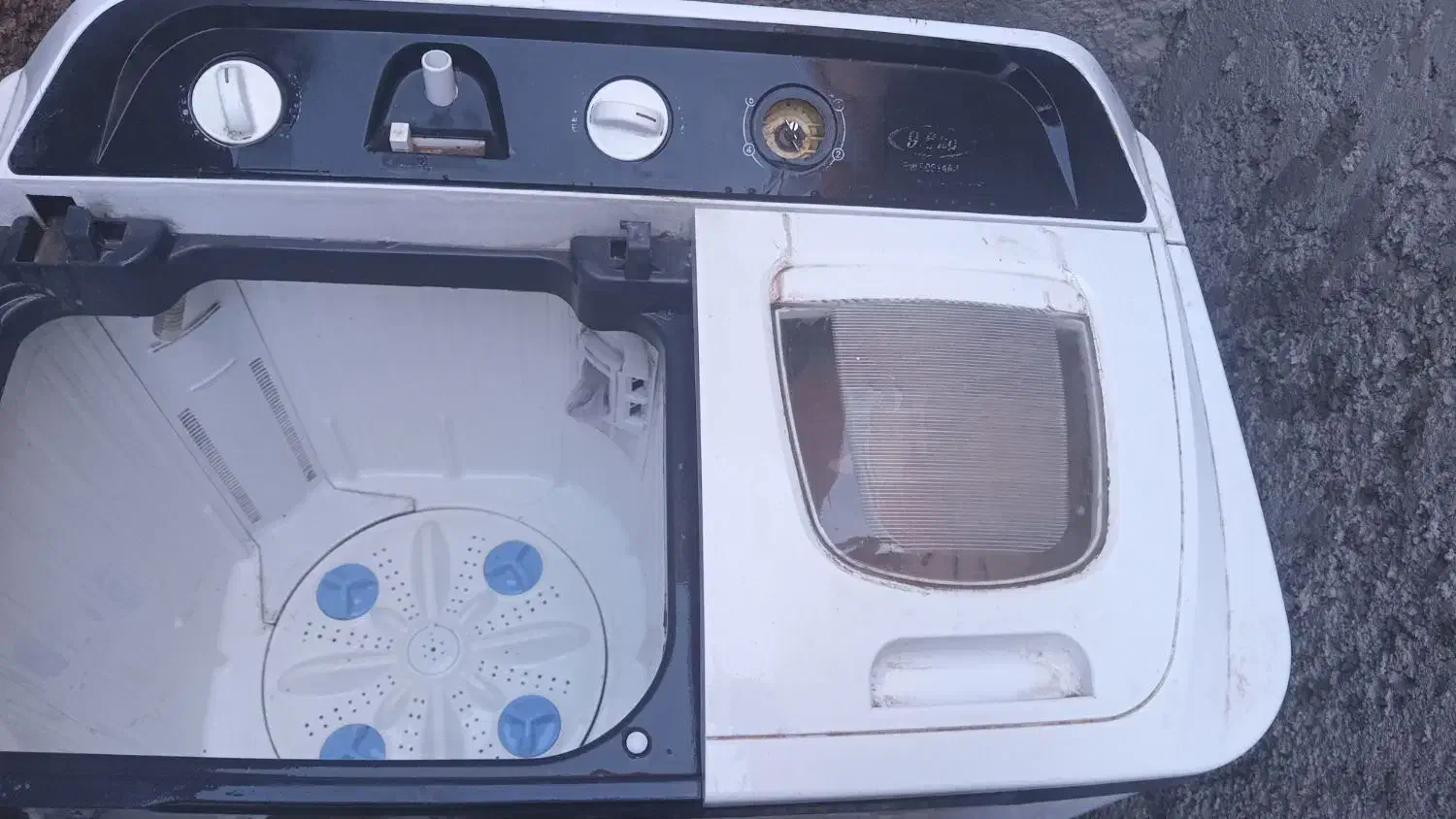 ماشین لباس شویی پاک شوما دوقلو ۹ونیم کیلویی|ماشین لباسشویی و خشککن لباس|گزیک, |دیوار