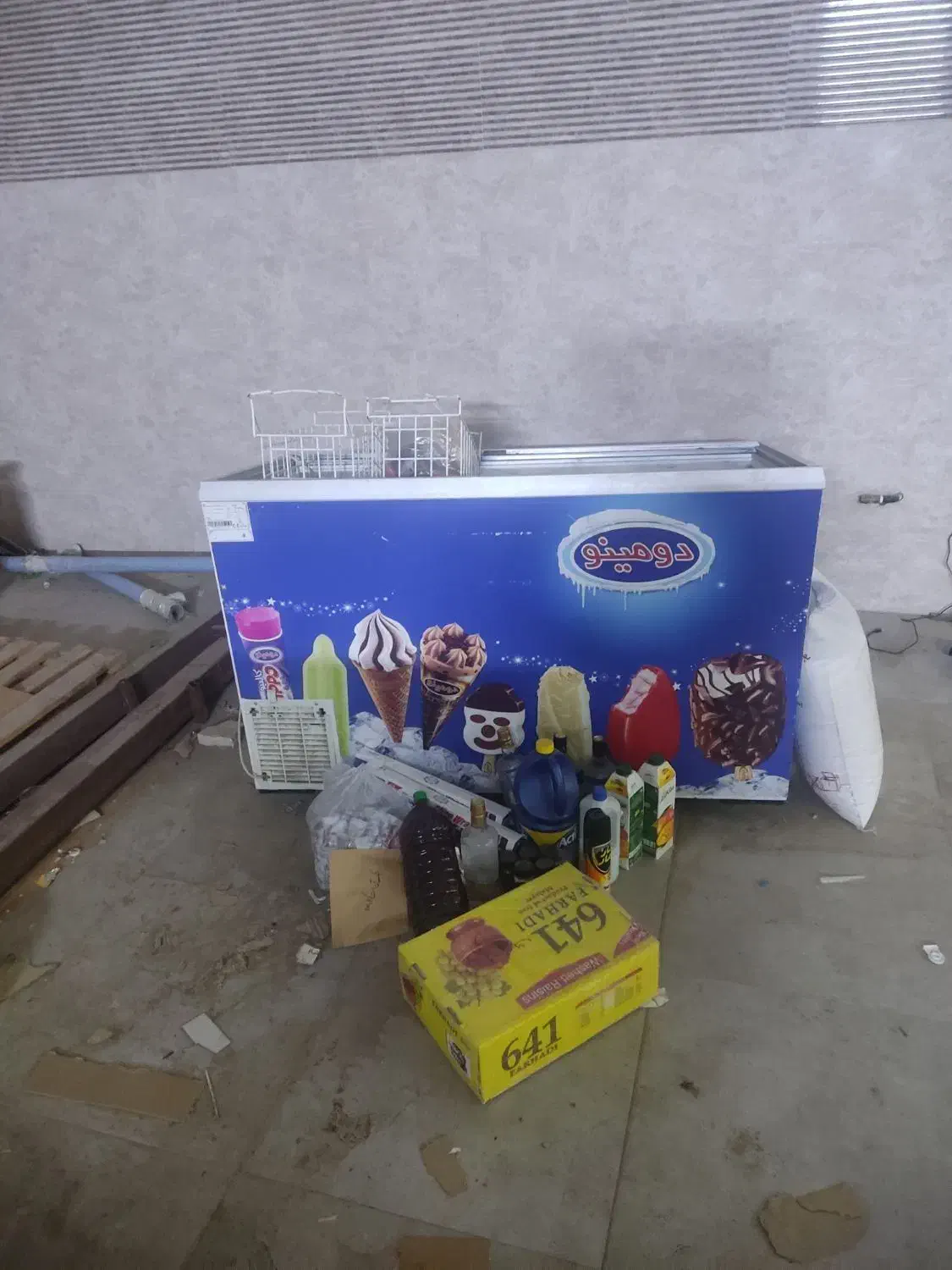 میز کانتر فروشگاه یخچال قفسه پفک چرخ فروشگاه کیس|فروشگاه و مغازه|کهک, |دیوار