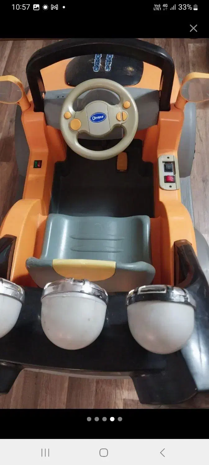 ماشین شارژی بزرگ اُوِروند درحدنو|اسباببازی|مشهد, کوثر|دیوار