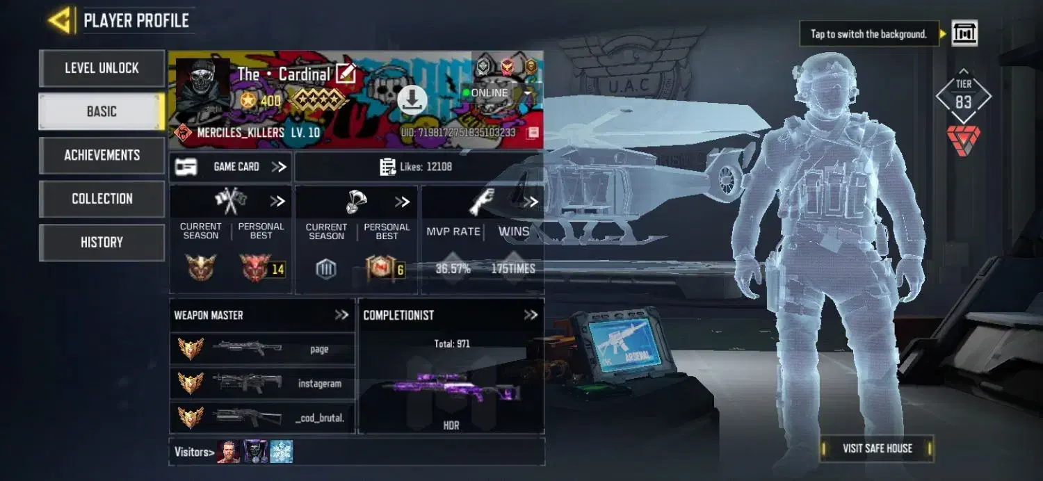 اکانت کالاف دیوتی موبایل|کنسول، بازی ویدئویی و آنلاین|سیراف, |دیوار