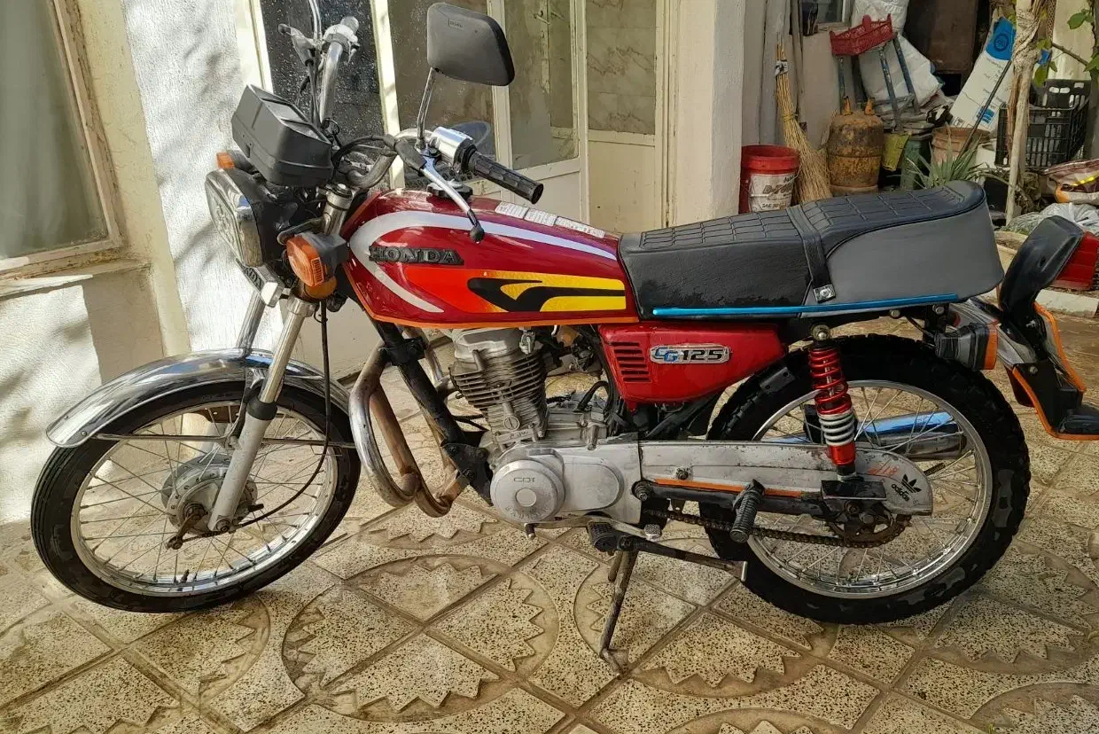 موتور هوندا ۱۲۵|موتورسیکلت|همدان, |دیوار