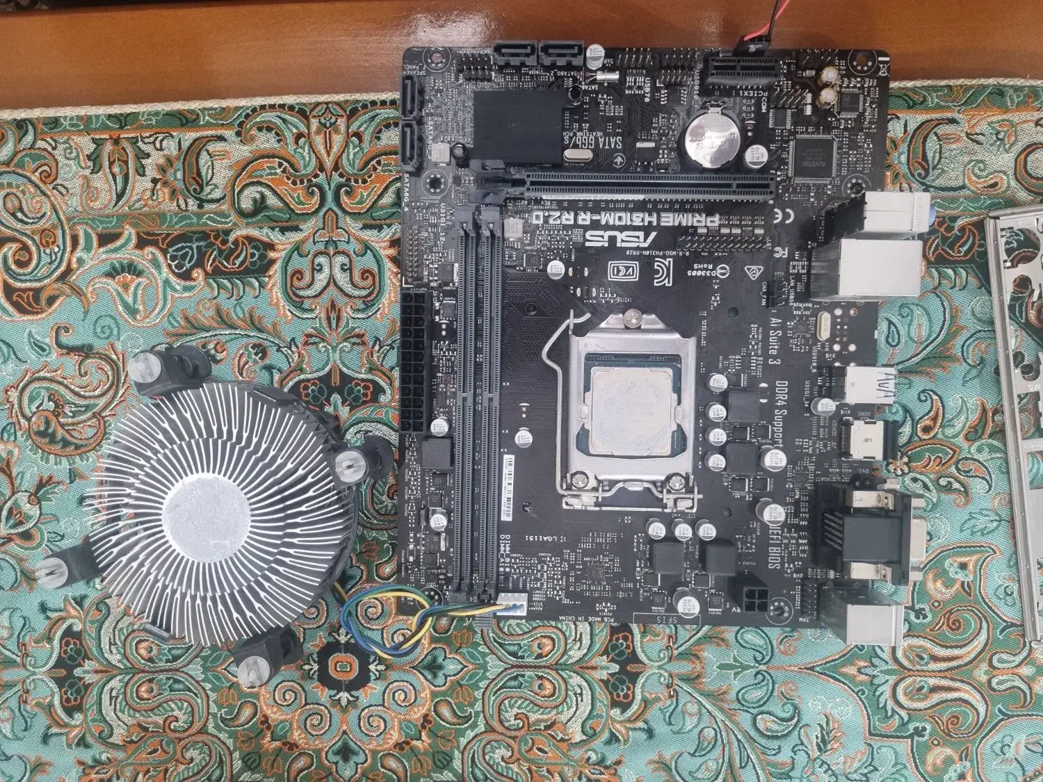 باندل مادربرد PRIME H310MR2 وcpu core i3 9100F|قطعات و لوازم جانبی رایانه|احمدآبادمستوفی, |دیوار