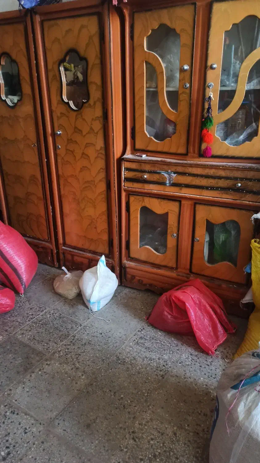 دولاب لباس سه تکه|جاکفشی، کمد، دراور|یاسوج, |دیوار