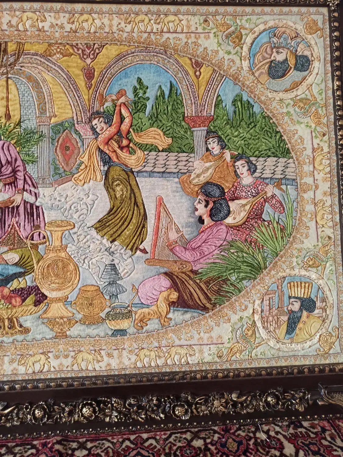 تابلو فرش|تابلو فرش|سنقر, |دیوار