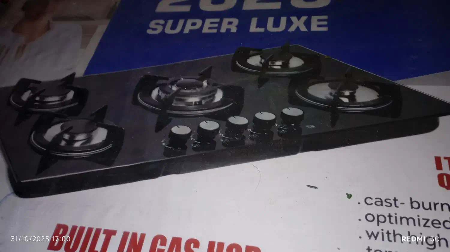 گاز صفحه ای پنج شعله مارک سوپر لوکس|اجاق گاز و لوازم برقی پختوپز|نهاوند, |دیوار