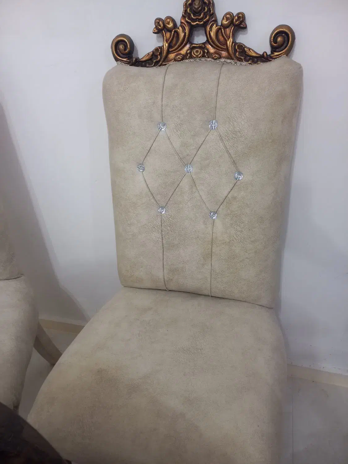 نهارخوری مدل سلطنتی ۶ نفره|میز و صندلی غذاخوری|شوش, |دیوار