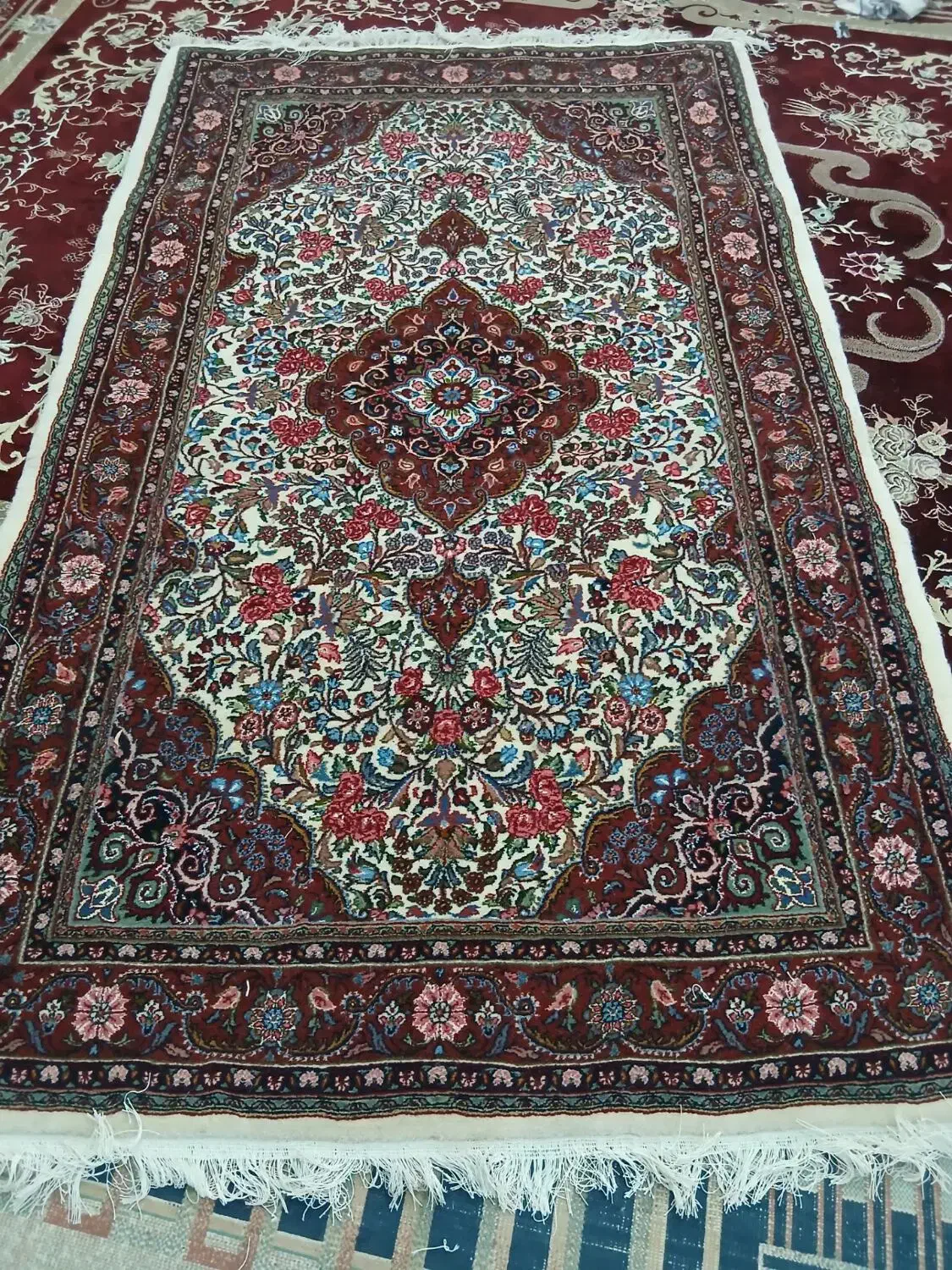 فرش دست بافت|فرش|نهاوند, |دیوار