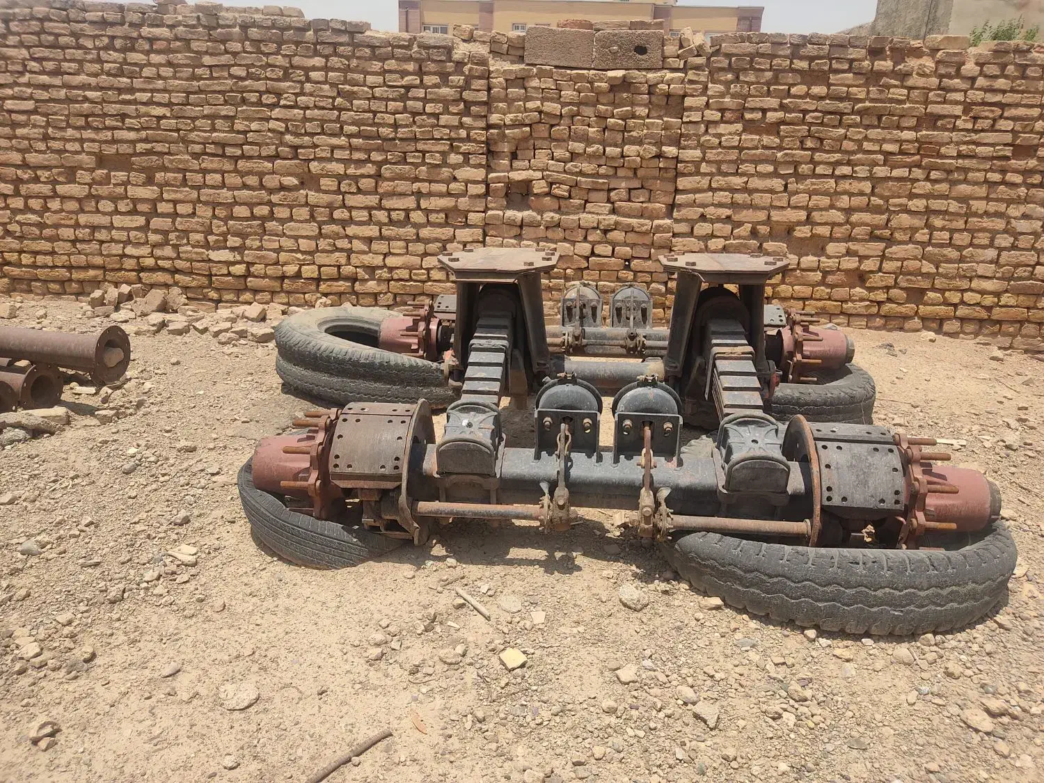 دستگاه محور14تن  عثمان تریلی کفی بونکر تانک کمپرسی|قطعات یدکی و لوازم جانبی|اصفهان, کوی امیریه|دیوار