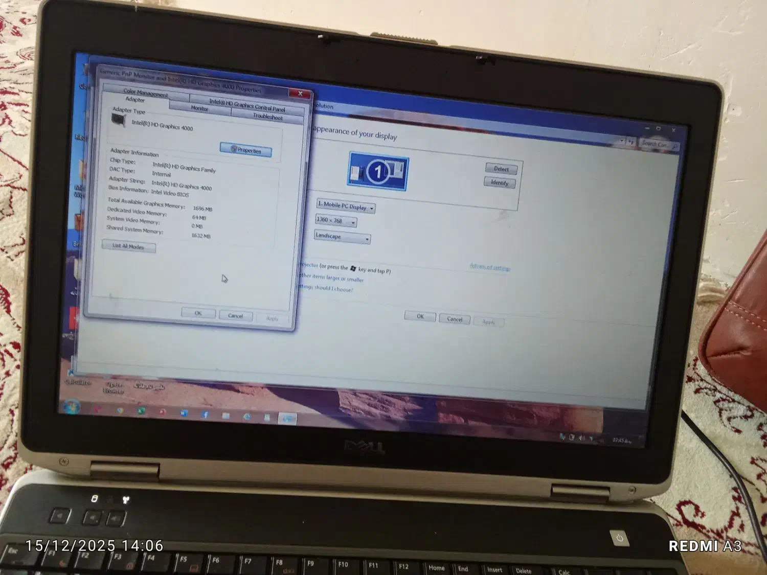 لبتاپ دل|رایانه همراه|کوهدشت, |دیوار