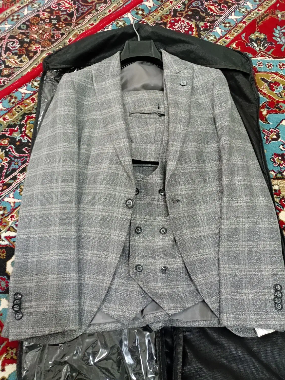 یک دست کت شلوار نو|لباس|پارسآباد, |دیوار