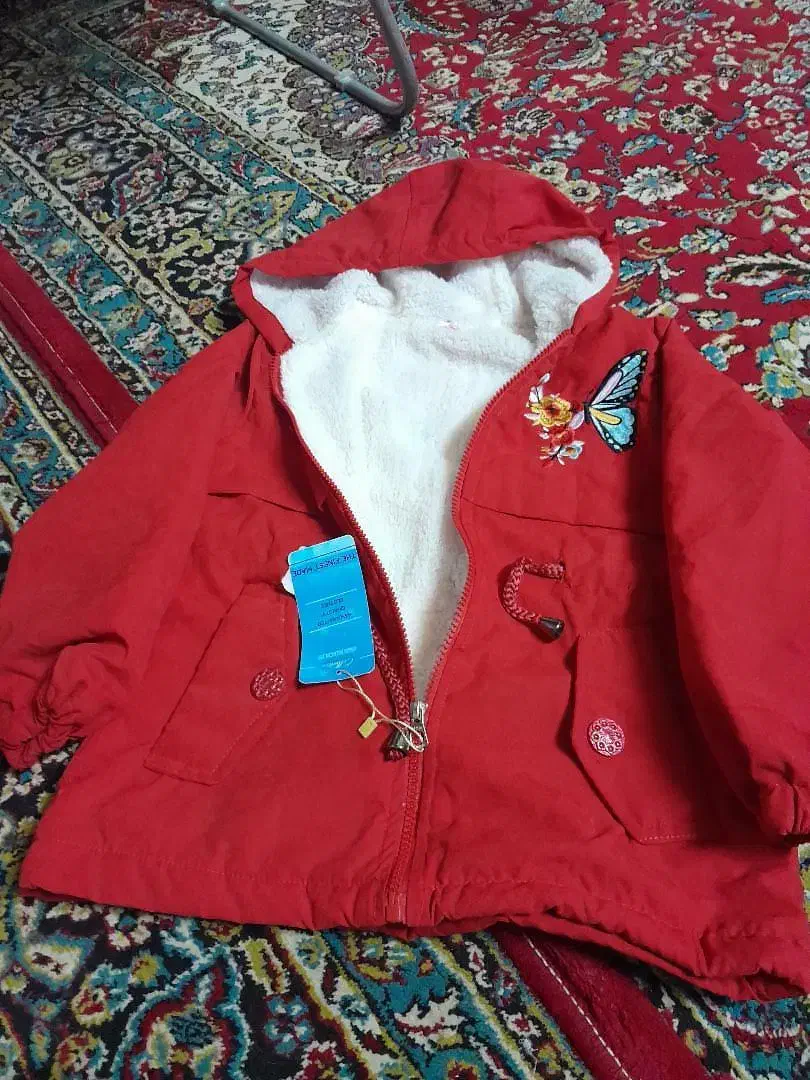 کاپشن نو همراه بامارک. تا5سالگی اندازه میشه|لباس|لنگرود, |دیوار
