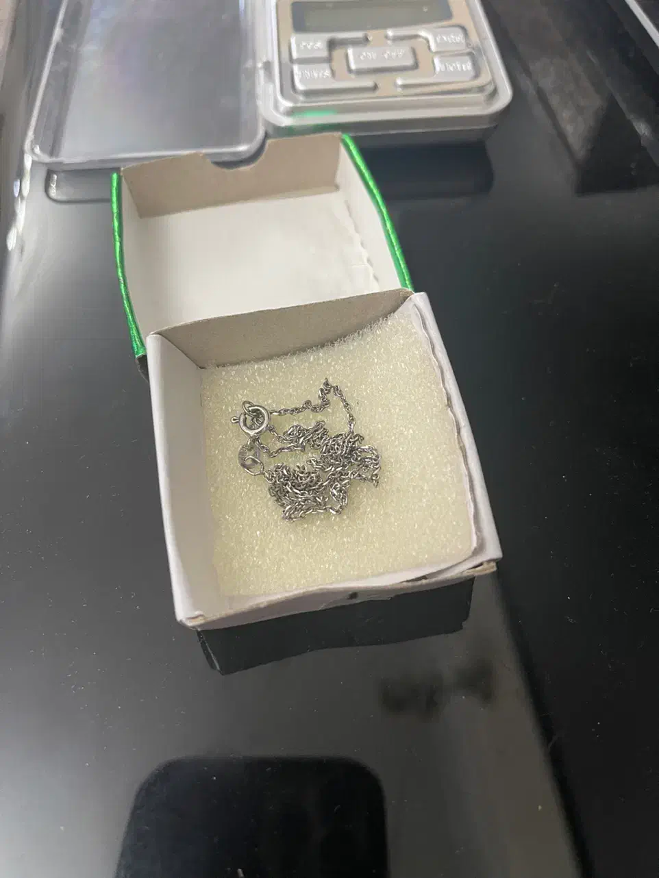 گردنبند نقره زنانه بافت ریز (دیپلمات تراش دار)|جواهرات|رشت, معلم|دیوار