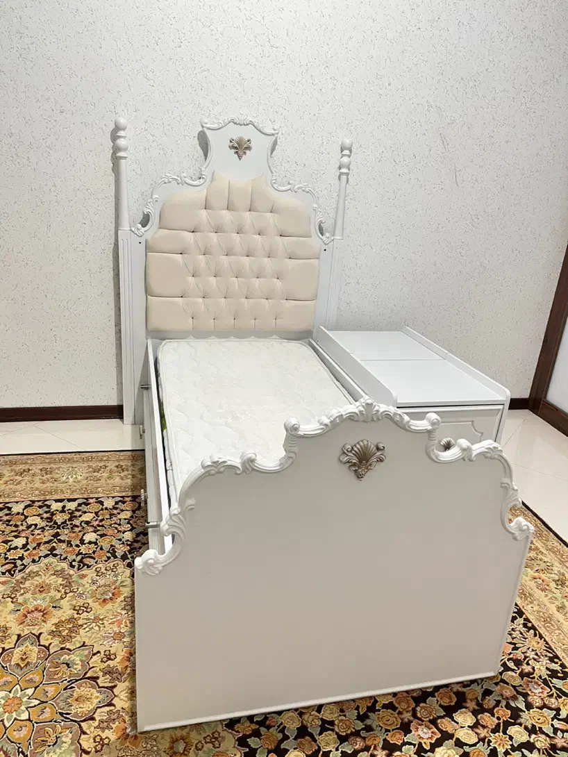 تخت آپادانا بهمراه تشک فابریک|تخت و سرویس خواب|بجنورد, |دیوار