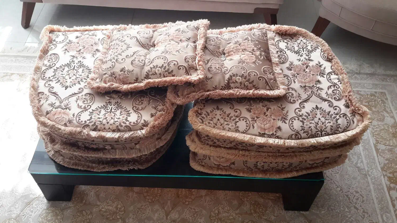 تشک مبل،پارچه مبل،پیراهن مبل ،پشتی،|مبلمان خانگی و میز عسلی|قم, پردیسان|دیوار