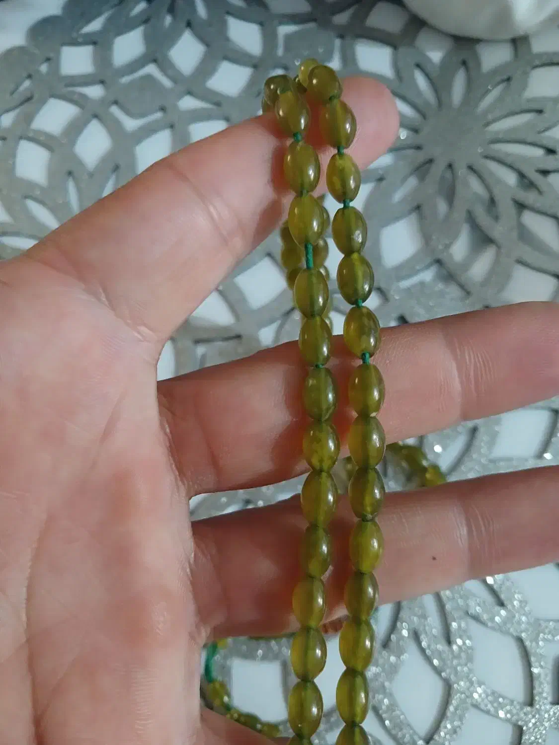 تسبیح شاه مقصود اصل ازدرشت میرسه بلا ریز میشه خوش|جواهرات|رشت, لاکان شهر|دیوار