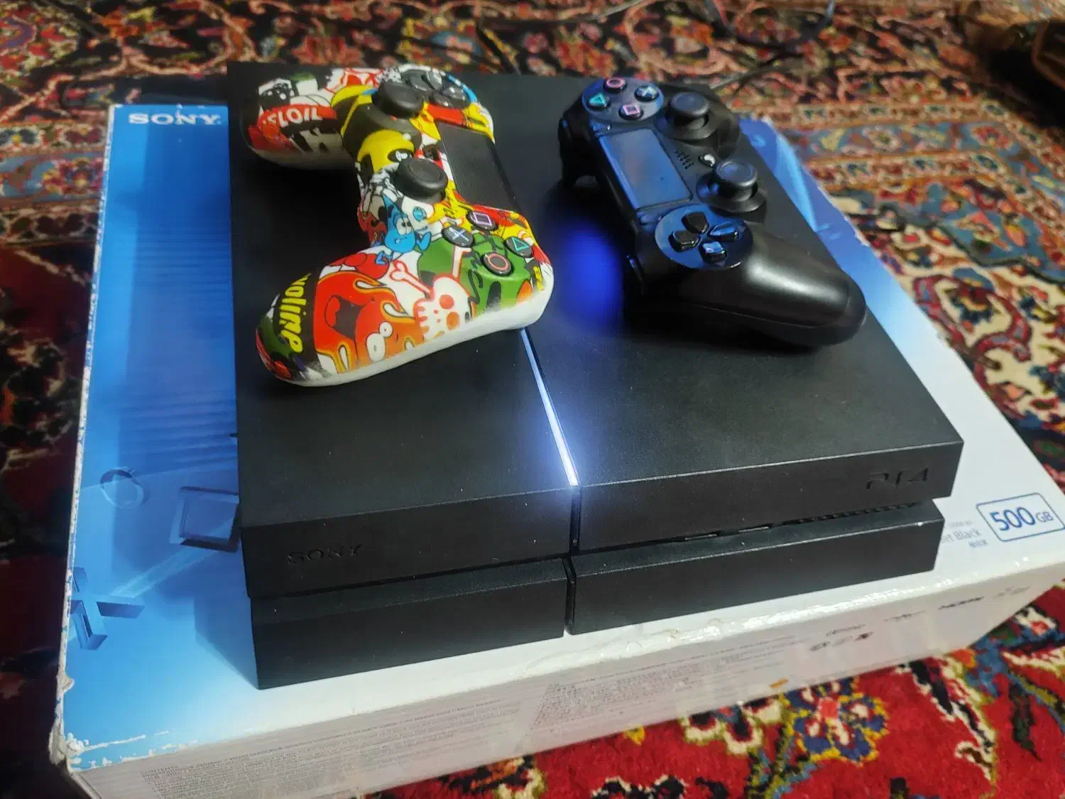 PS4 fat500g|کنسول، بازی ویدئویی و آنلاین|تهران, شهرک شریعتی|دیوار