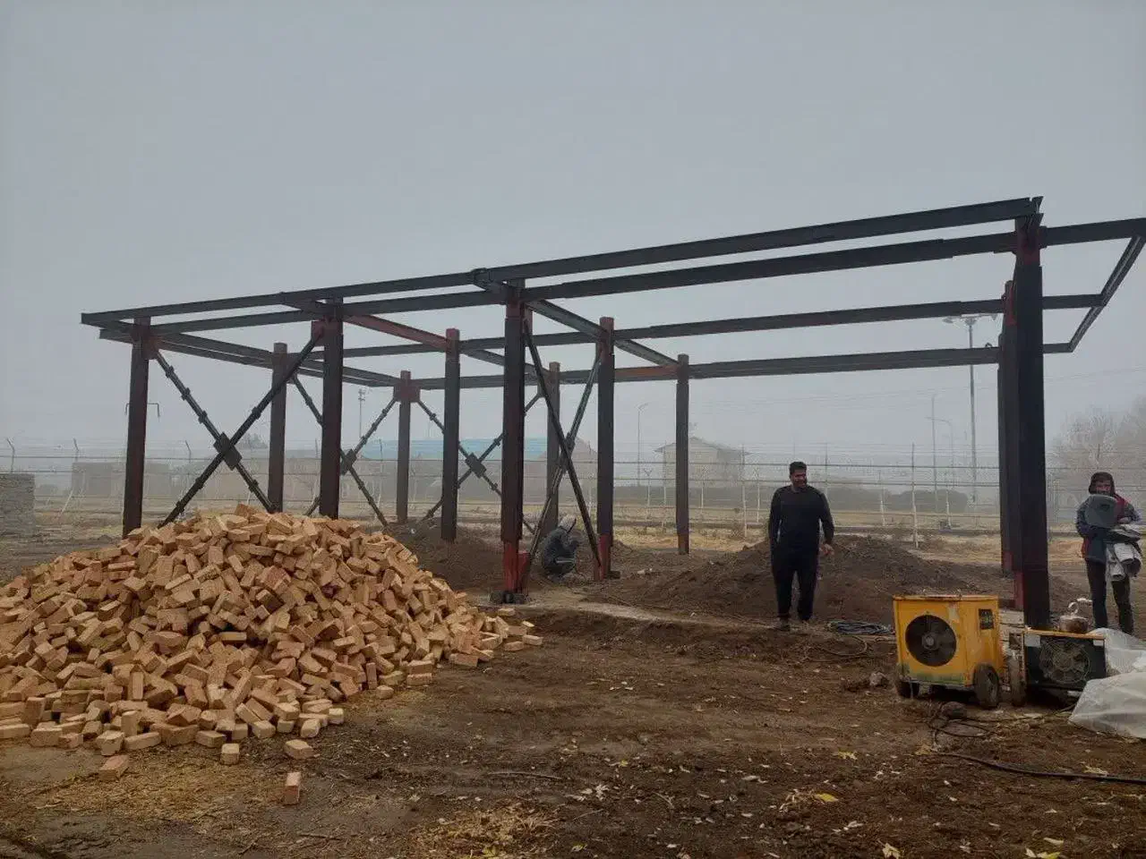 جوشکاری اسکلت سیار و خورده کاری|خدمات پیشه و مهارت|خرمآباد, |دیوار