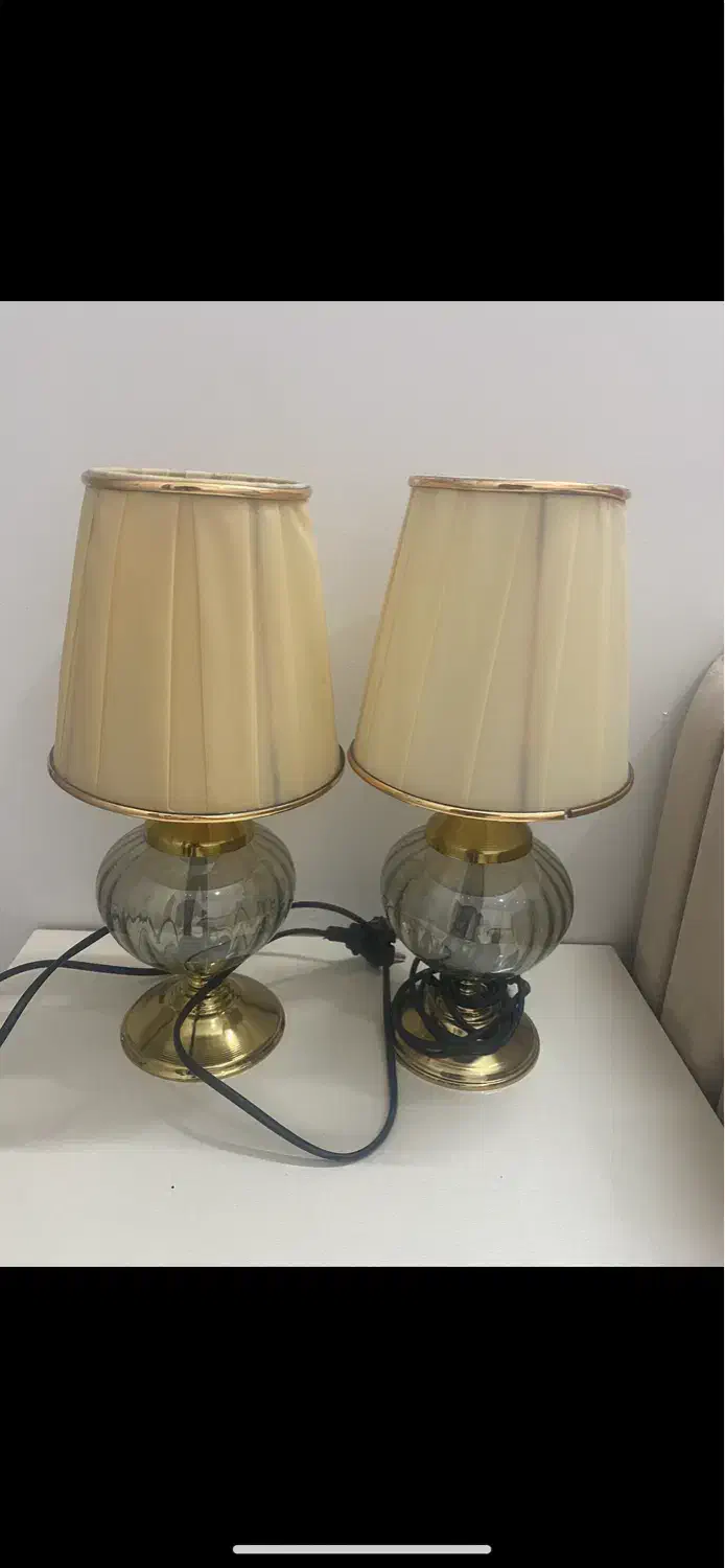 اباژور و گلدان|چراغ خواب و آباژور|اراک, |دیوار