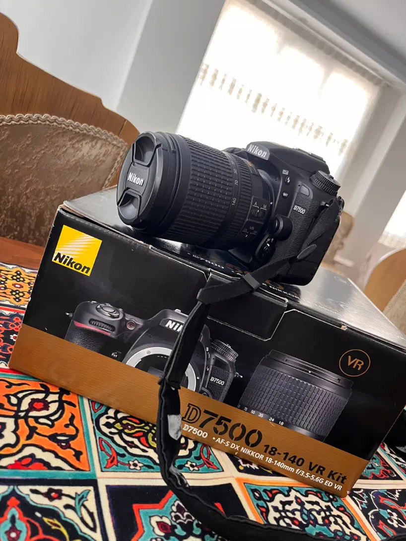 دوربین نیکون Nikon D7500 18-140mm نو|دوربین عکاسی و فیلمبرداری|تهران, شارق|دیوار