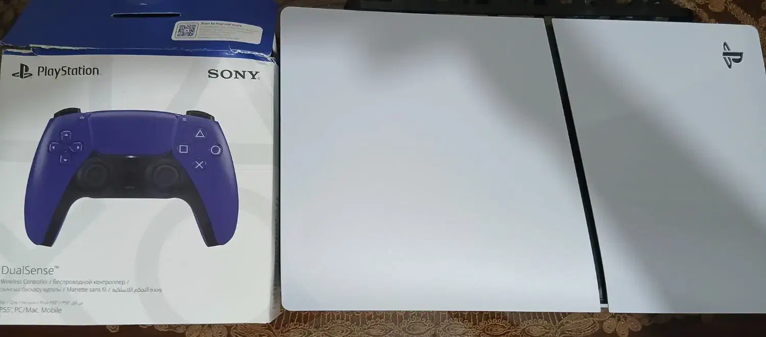 ps5 اسلیم دیجیتال دو دسته اروپا ۱ ترابایت|کنسول، بازی ویدئویی و آنلاین|تهران, وحیدیه|دیوار