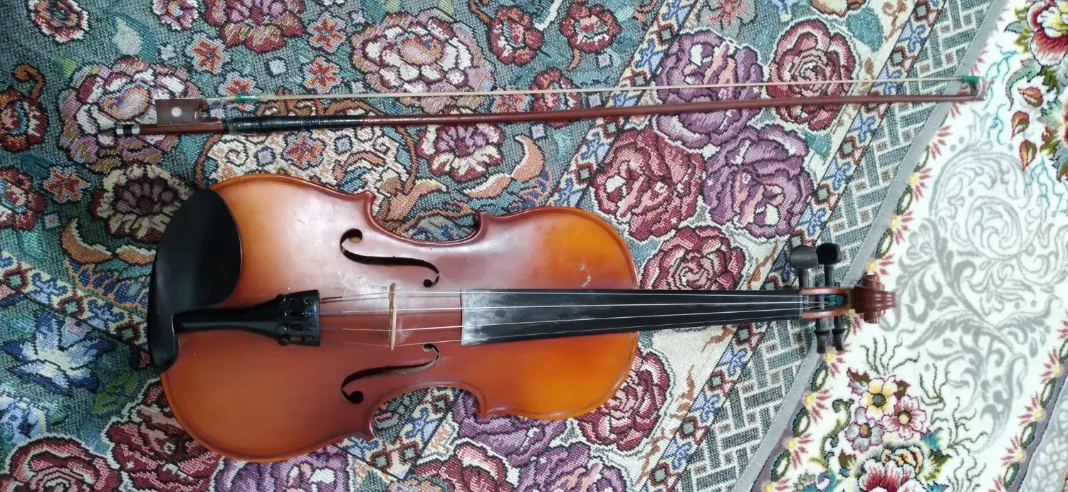 ویالون قدیمی و خش صدا TF|ویولن|چناران, |دیوار