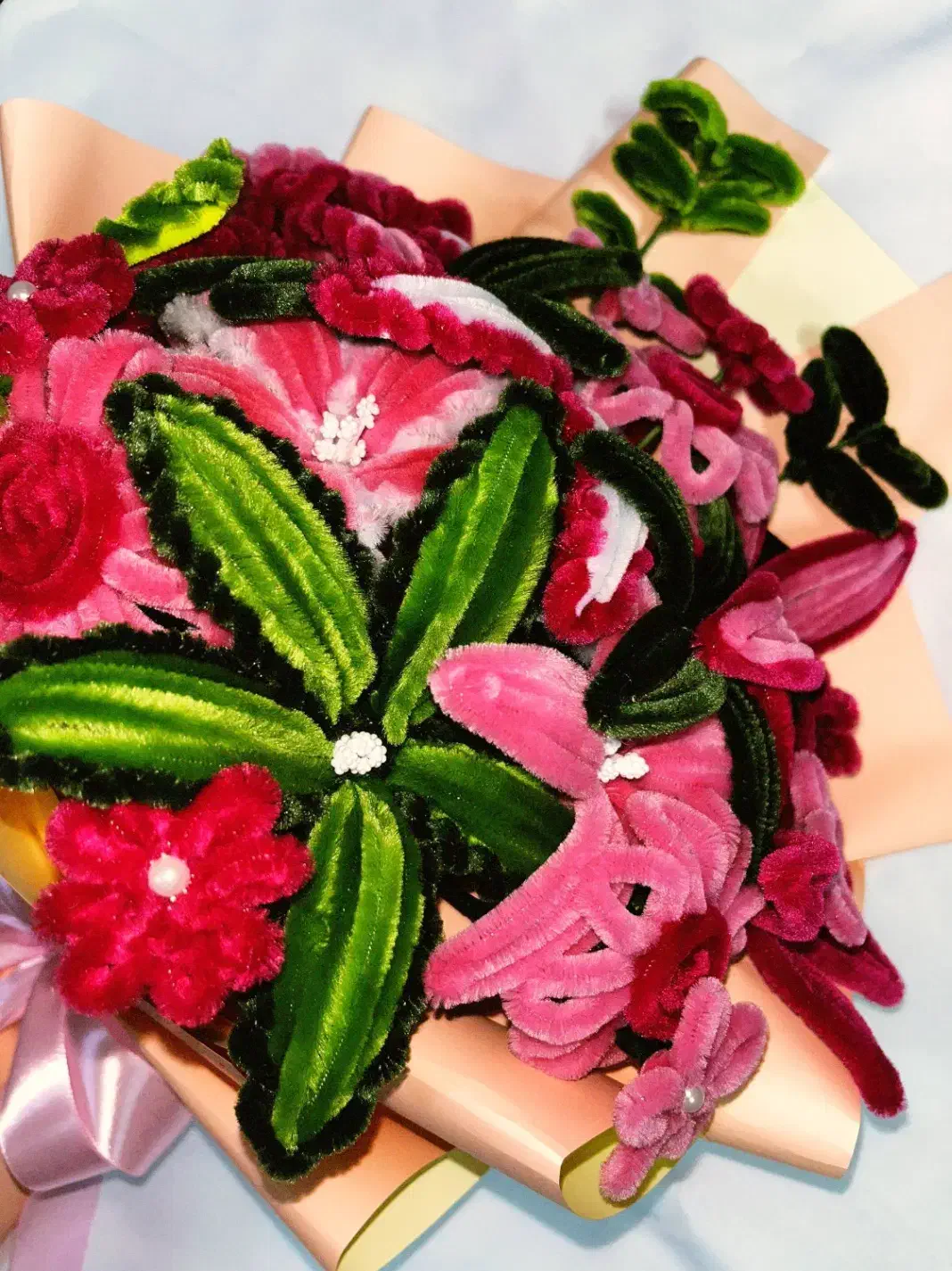 گل جاودان پیپ پاکنی|گل مصنوعی|بیرجند, |دیوار