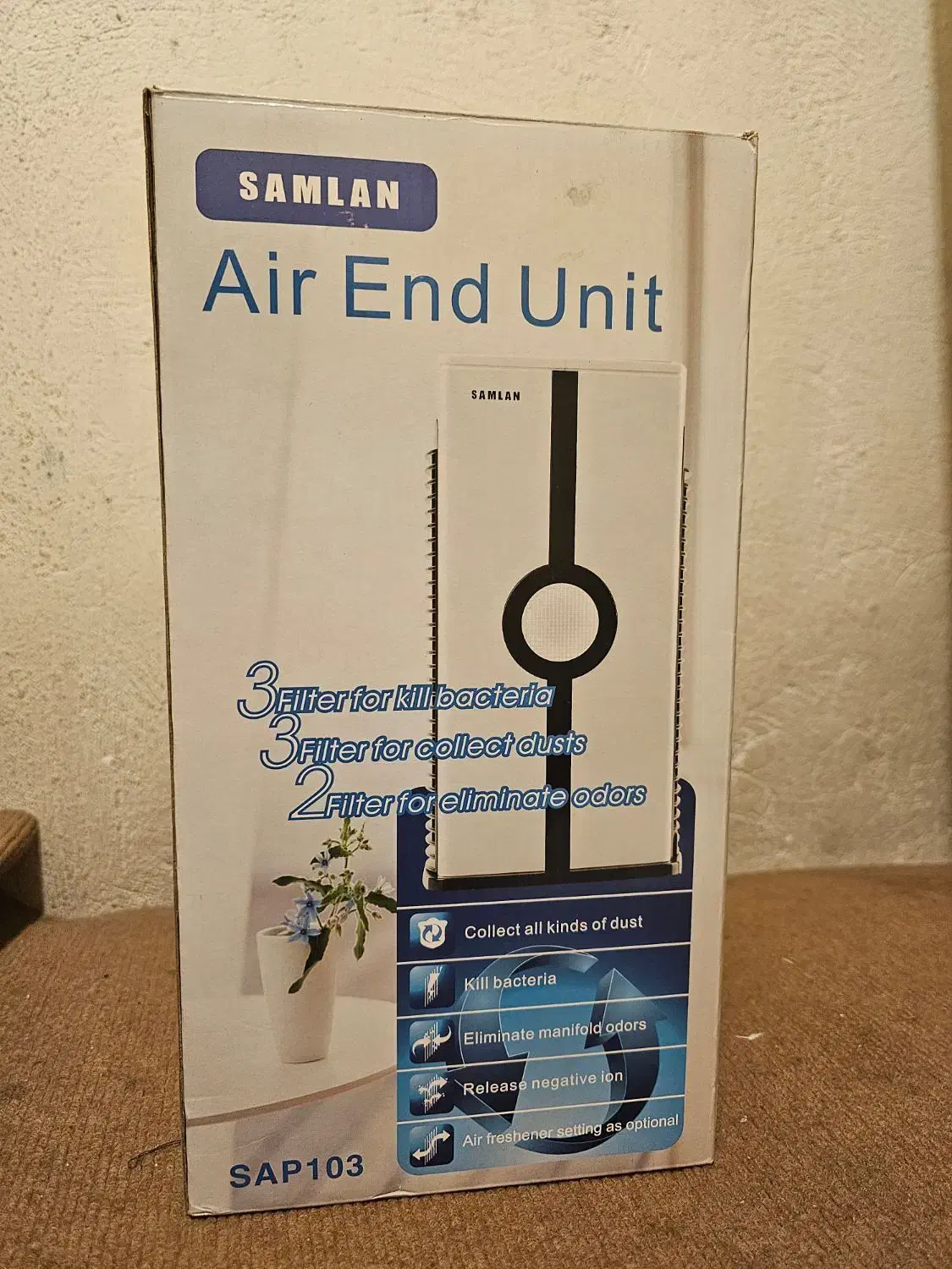 دستگاه تصفیه هوا ساملن|پنکه و تصفیهکنندهٔ هوا|تهران, اختیاریه|دیوار