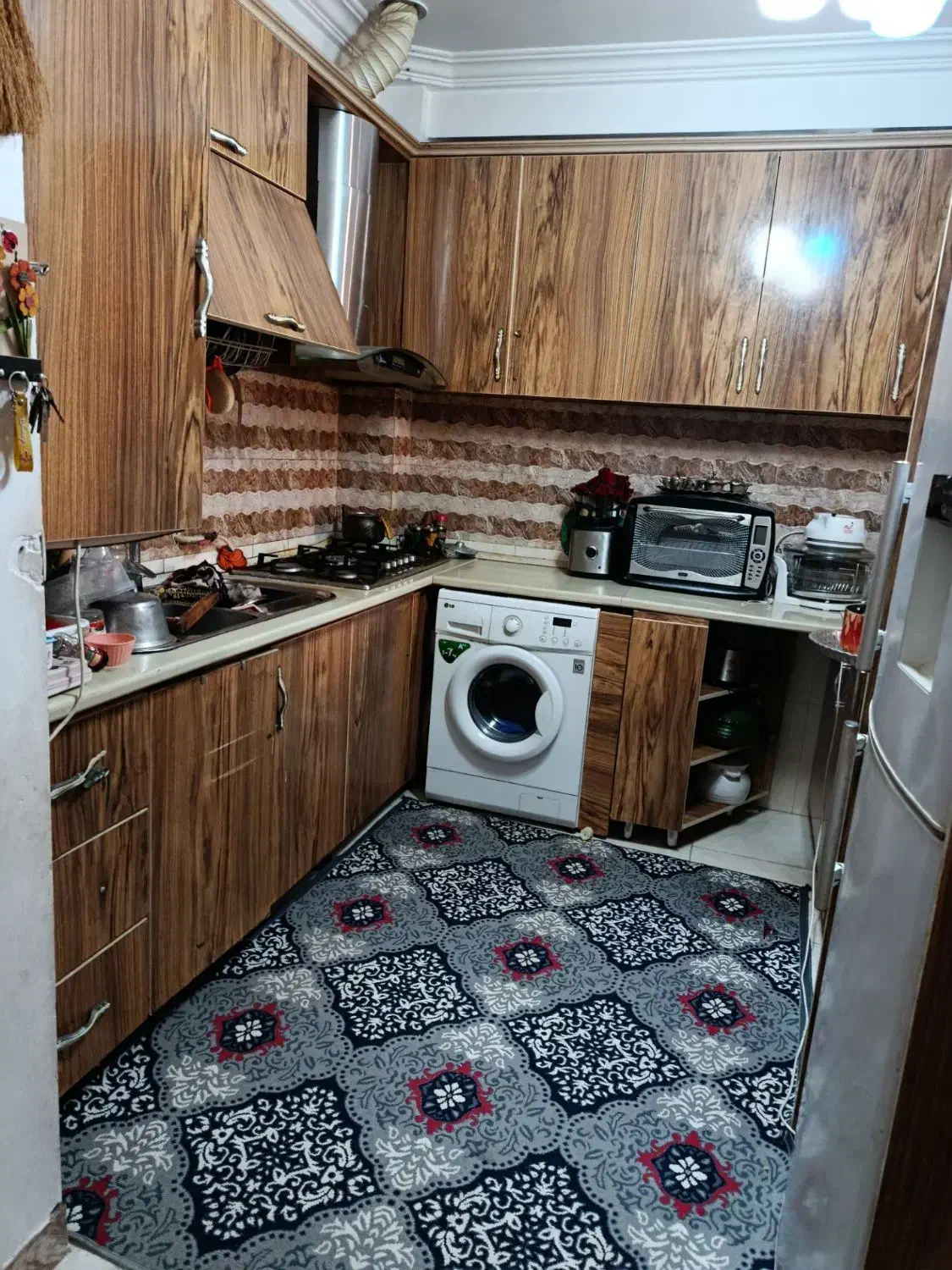 کابینت دسته دوم|بوفه، ویترین، کنسول|سنگر, |دیوار