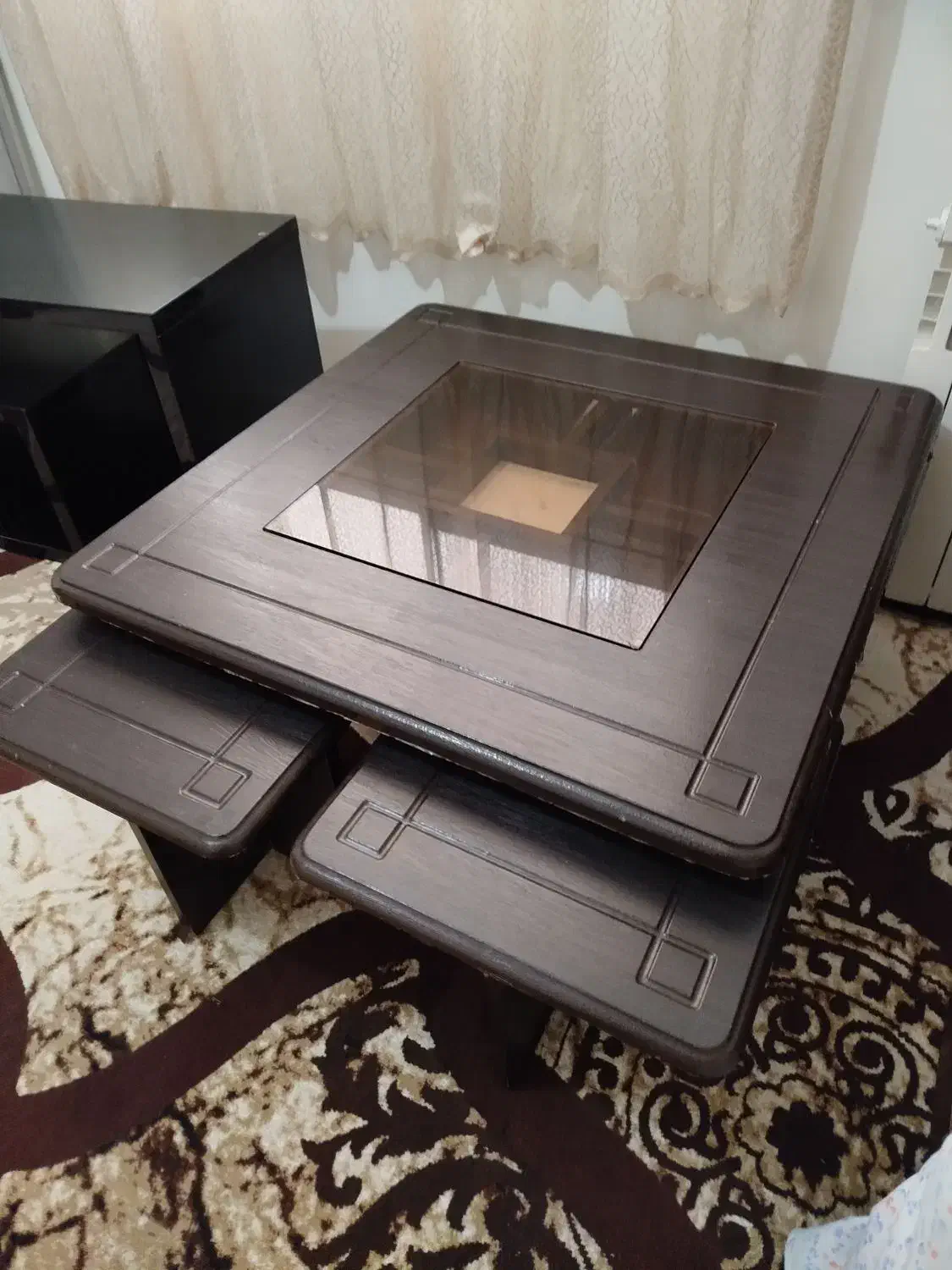 میز وسط مبل با ۴ عسلی و میز تلویزیون|مبلمان خانگی و میز عسلی|تهران, مجیدیه|دیوار