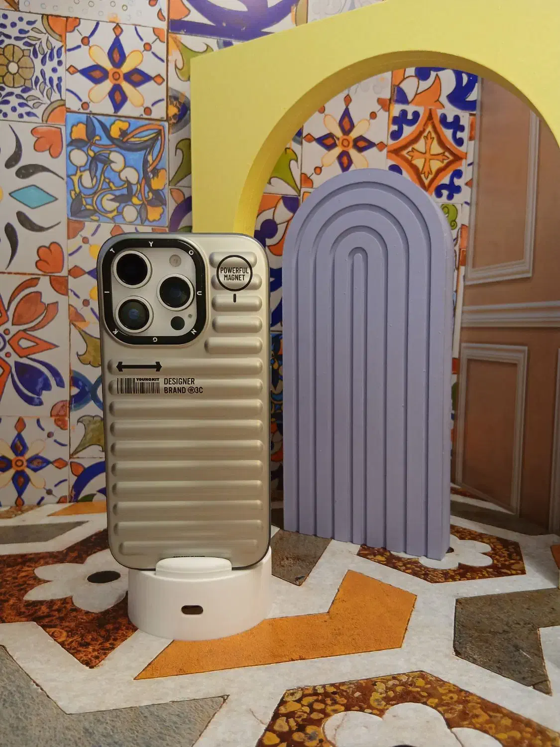 قاب یانگ کیت true color silver پافری ۱۶ پرو|لوازم جانبی موبایل و تبلت|تهران, استقلال|دیوار