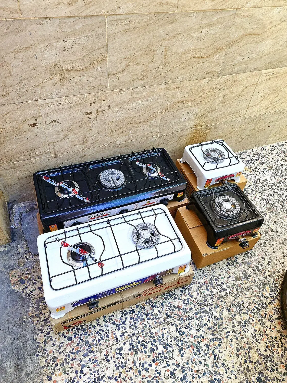 اجاقگاز 3 شعله لعابی|اجاق گاز و لوازم برقی پختوپز|اهواز, بیست متری شهرداری|دیوار