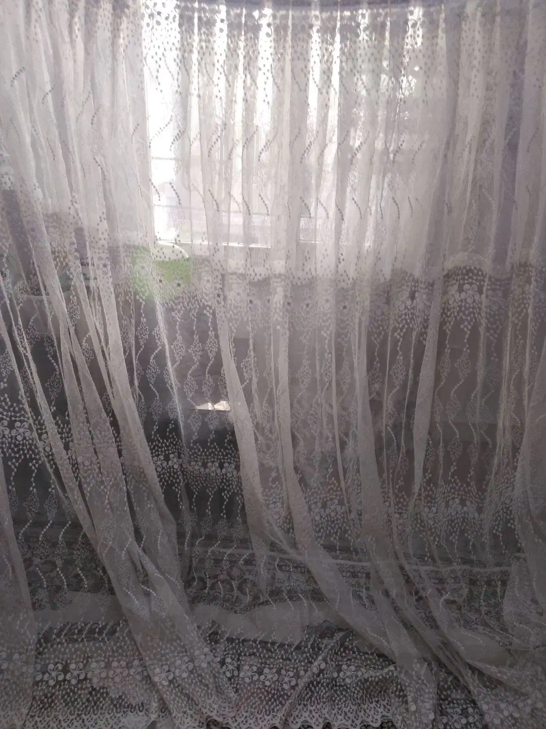 پرده گیپور در حد نو|پرده، رانر، رومیزی|تهران, شهرک طالقانی|دیوار