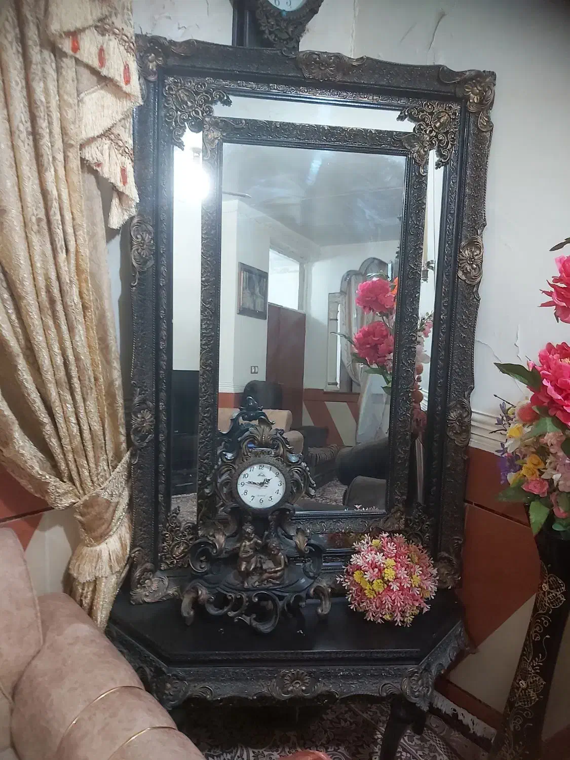 آیینه قدی|آینه|مسجد سلیمان, |دیوار