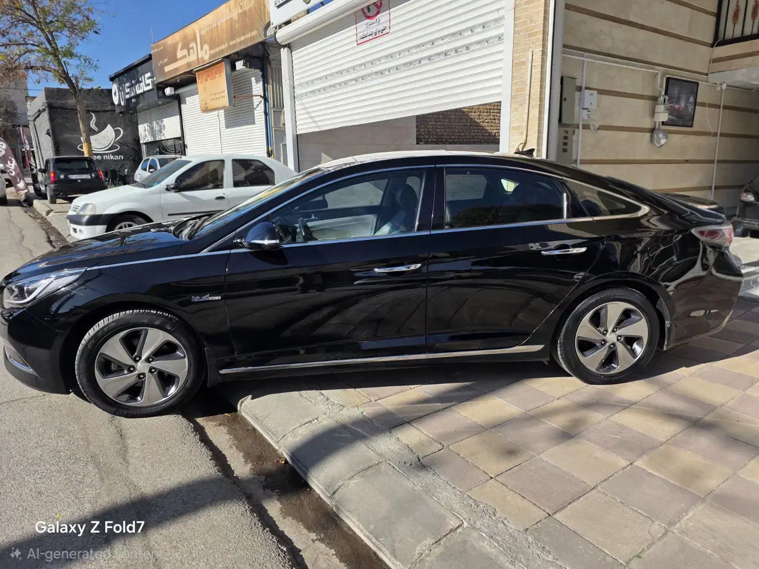 سوناتا lf هیبرید تیپ Gls مشکی مدل ۲۰۱۷|خودرو سواری و وانت|کرمانشاه, |دیوار