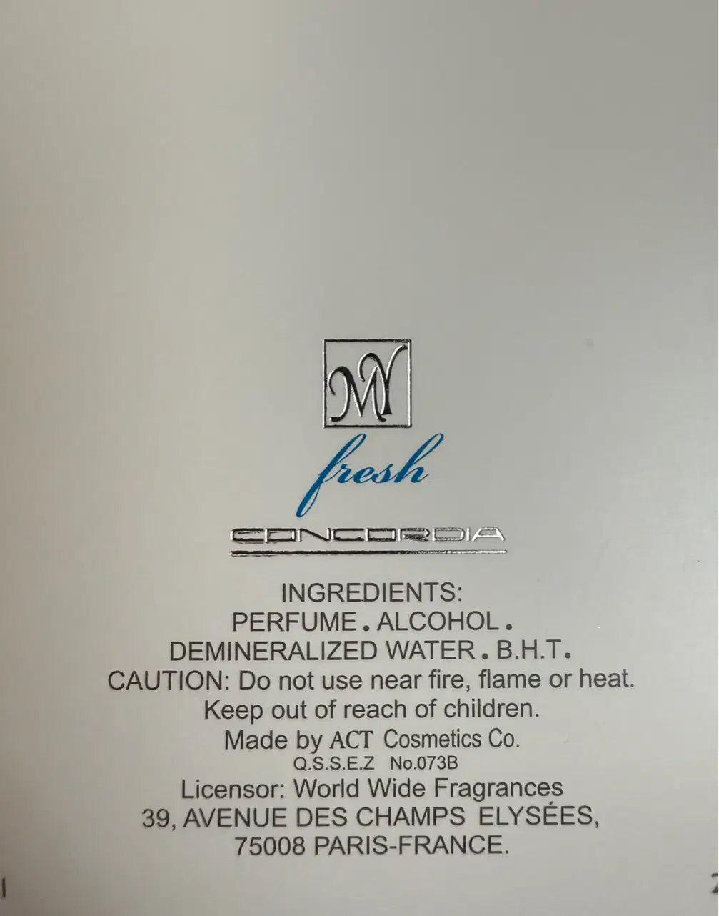 ادکلن مردانه مای مدل Concordia Memories|آرایشی، بهداشتی، درمانی|کرج, باغستان|دیوار