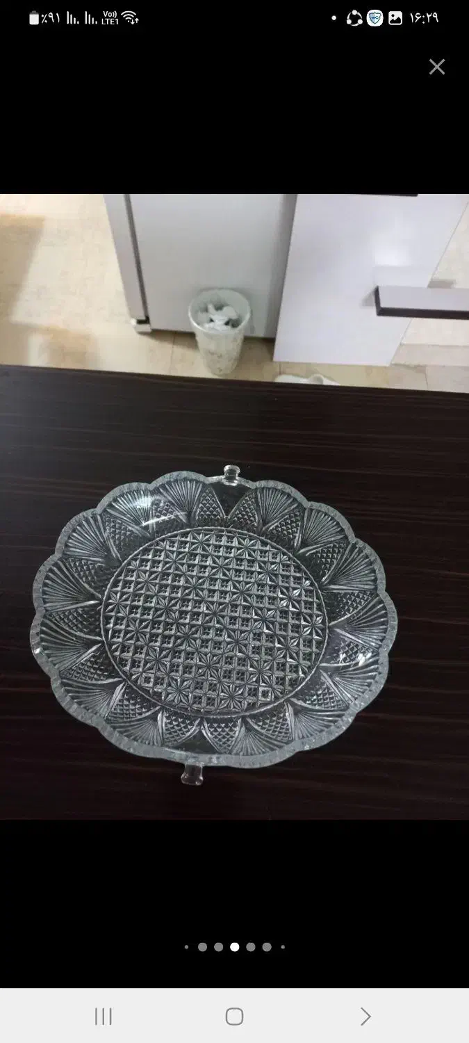 گلدان بلور قدیمی نونو|کلکسیون اشیاء عتیقه|کرمانشاه, |دیوار