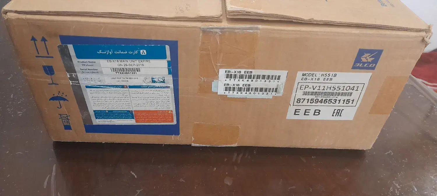 پرژکتور اپسون ایکس ۱۸|تلویزیون و پروژکتور|اراک, |دیوار