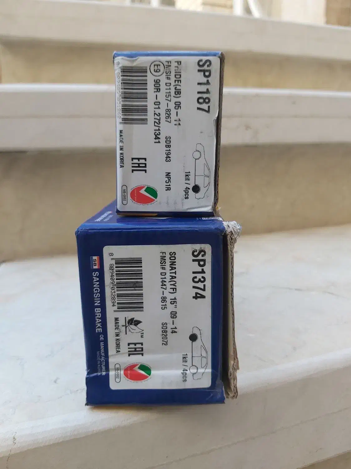 لنت کره ای جلو و عقب سوناتا وای اف|قطعات یدکی و لوازم جانبی|یزد, |دیوار