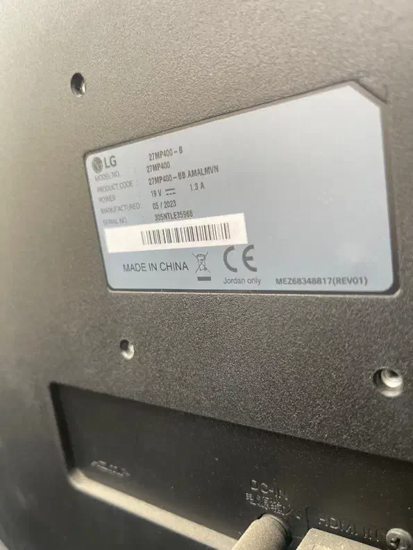 مانیتور ۲۷ اینچ ال جی|قطعات و لوازم جانبی رایانه|مشهد, الهیه|دیوار