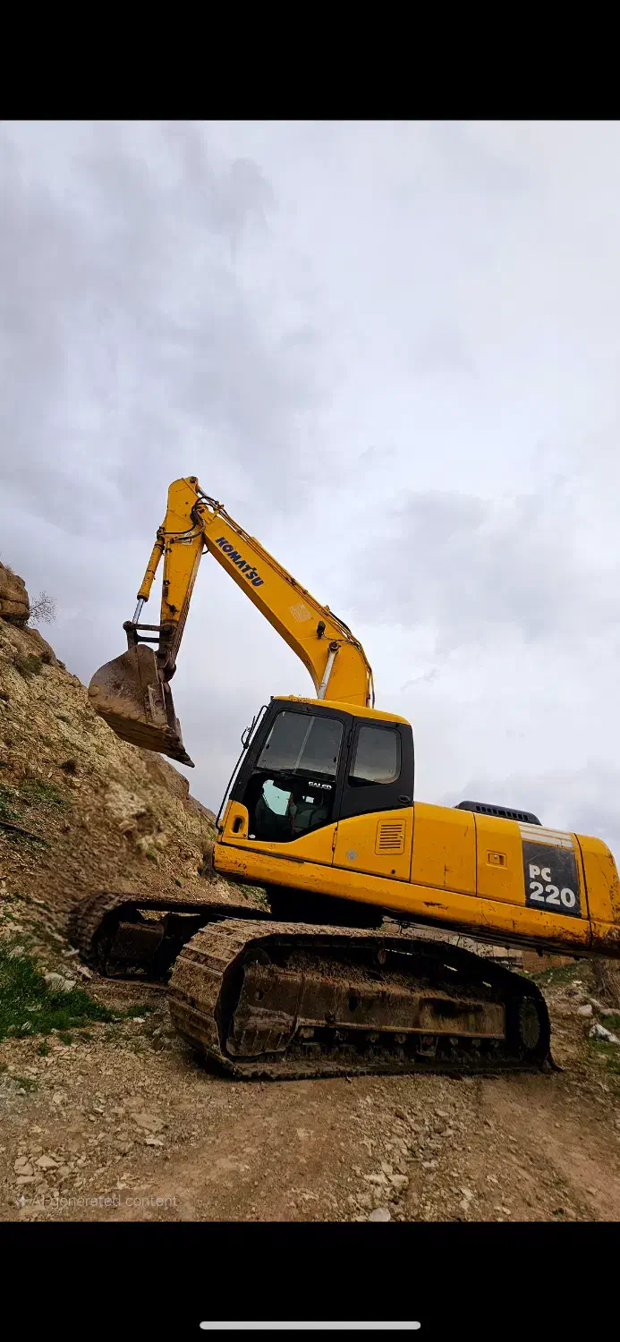 بیل مکانیکی کوماتسو۲۲۰|خودرو سنگین|پردیس, فاز ۲|دیوار