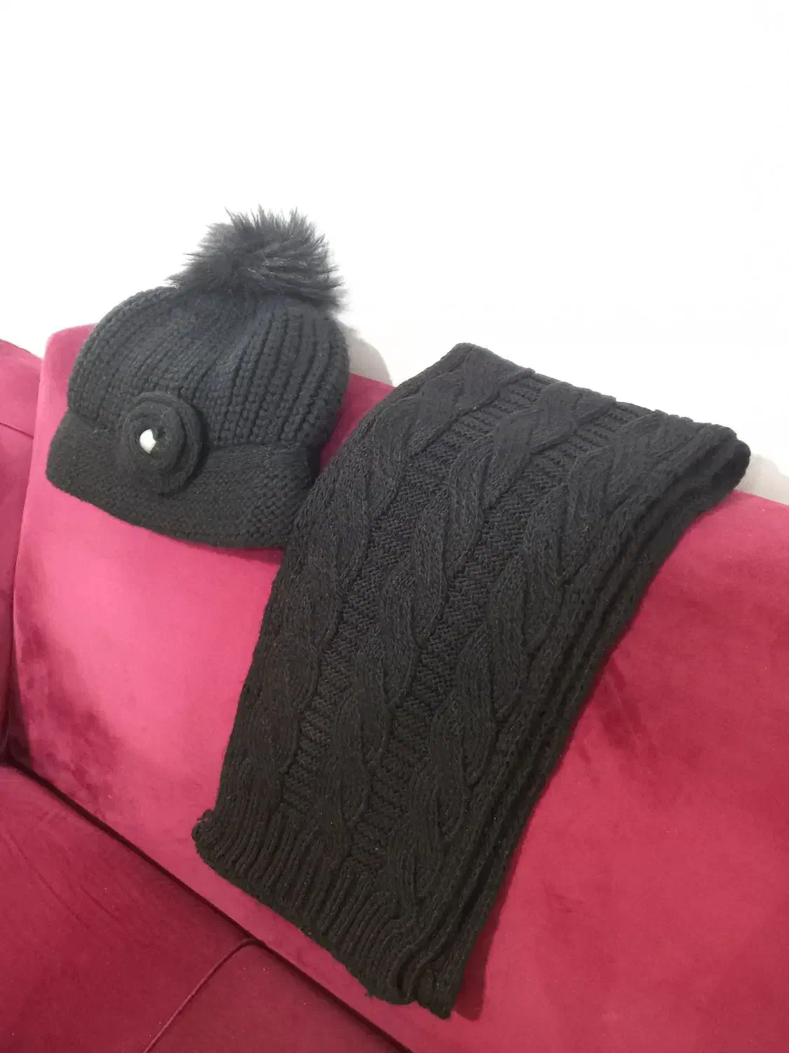 شال و کلاه مشکی|کیف، کفش، کمربند|فردیس, فردیس|دیوار