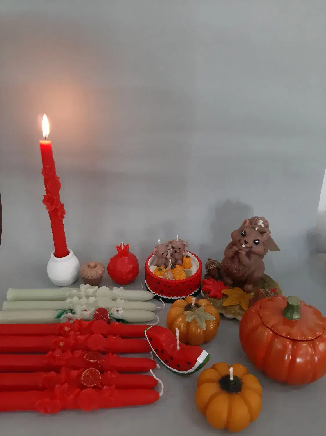 شمعهای یلدایی|صنایع دستی و سایر لوازم تزئینی|کیاشهر, |دیوار