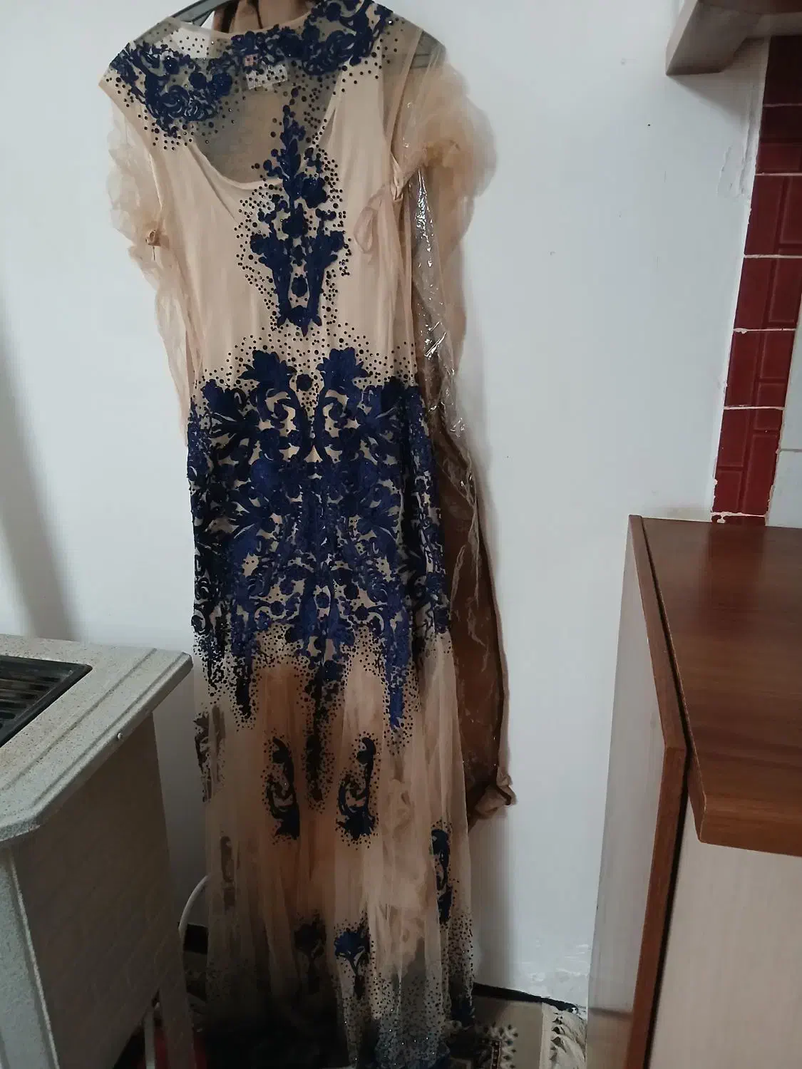 لباس مجلسی خیلی خوش پوش یکی دوبار استفاده شده نو|لباس|نورآباد, |دیوار