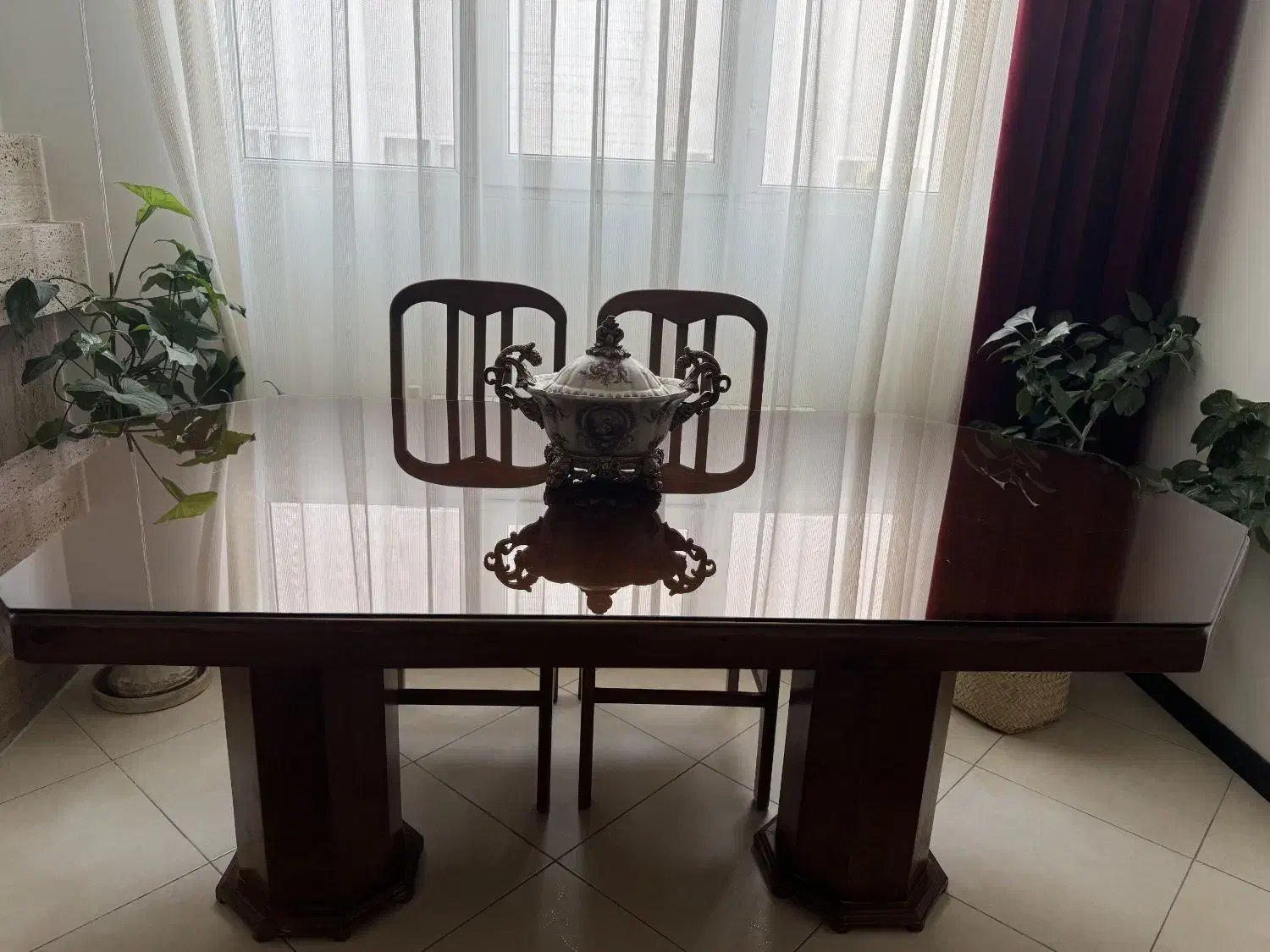 میز ناهارخوری ۶ نفره به همراه ۶ عدد صندلی رایگان|میز و صندلی غذاخوری|مشهد, شهرآرا|دیوار