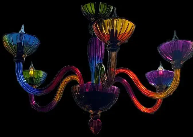 لوستر مورانو|لوستر و چراغ آویز|تهران, خلیج فارس|دیوار