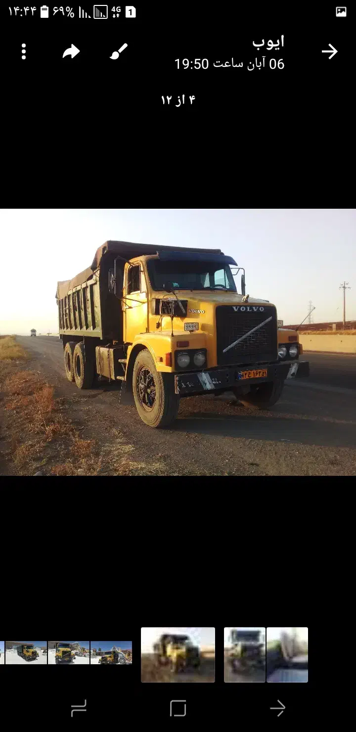 دهچرخ ولوو گمپرسی|خودرو سنگین|سقز, |دیوار